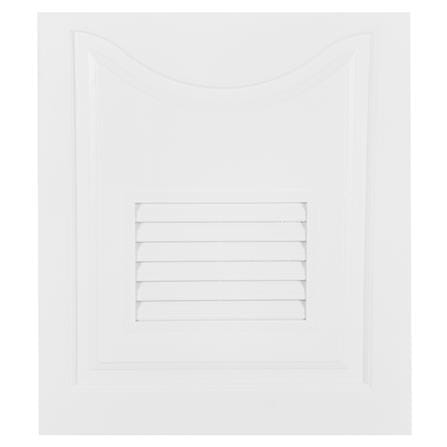PRE-BORED UPVC BATHROOM DOOR AZLE PZ2 70X200CM WHITE [EXCLUSIVE FROM HOMEPRO THAILAND]