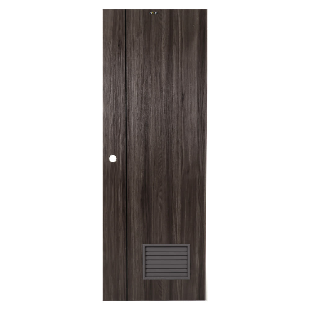 UPVC DOOR LT05 70X200CM DARK GREY [EXCLUSIVE FROM HOMEPRO THAILAND]