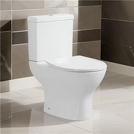 LIVINOX TOILET CLOSE-COUPLED WC BOWL LWC-225-250 6/3L WHITE