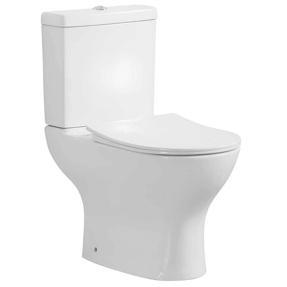 LIVINOX TOILET CLOSE-COUPLED WC BOWL LWC-225-150 6/3L WHITE