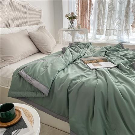 FRIVEN SOFT MICROFIBER BLANKET 150x200-S-GREEN