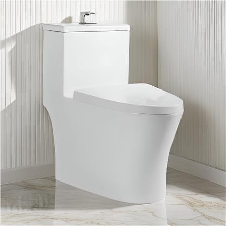 LIVINOX 1P TOILET WATER CLOSET LWC-609-150 S-TRAP WHITE