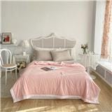 FRIVEN SOFT MICROFIBER BLANKET 200x230-DOUBLE-PINK