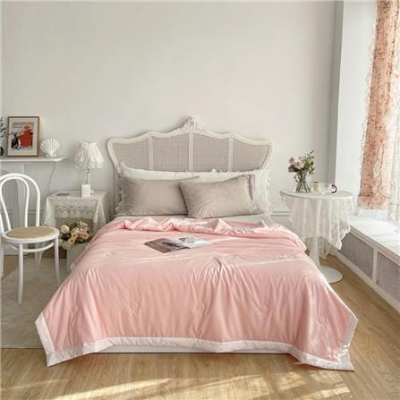 FRIVEN SOFT MICROFIBER BLANKET 200x230-DOUBLE-PINK