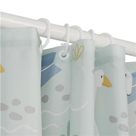 MOYA POLYESTER SHOWER CURTAIN ACS23463A 180X180CM