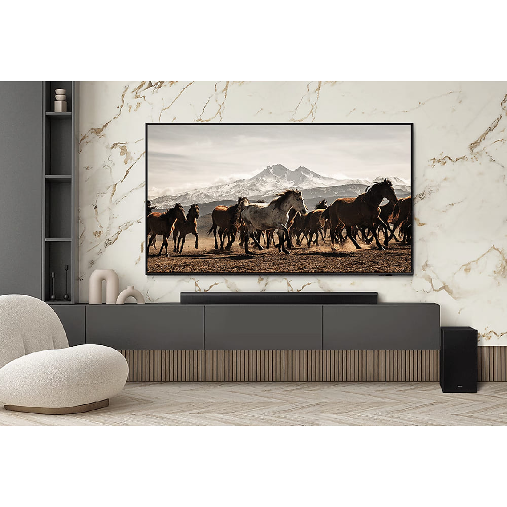 SAMSUNG HW-B750D/XM SOUNDBAR 5.1 CHANNELS WITH WIRELESS SUBWOOFER BUILT-IN SIDE SPEAKERS