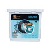 VANZO 3IN1 LAUNDRY CAPSULES FLORAL RADIANCE 18PCS