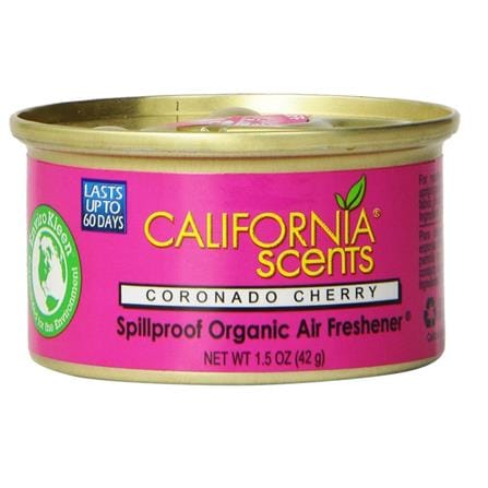 CALIFORNIA SPILLPROOF AIR FRESHNER CORONADO CHERRY 42G