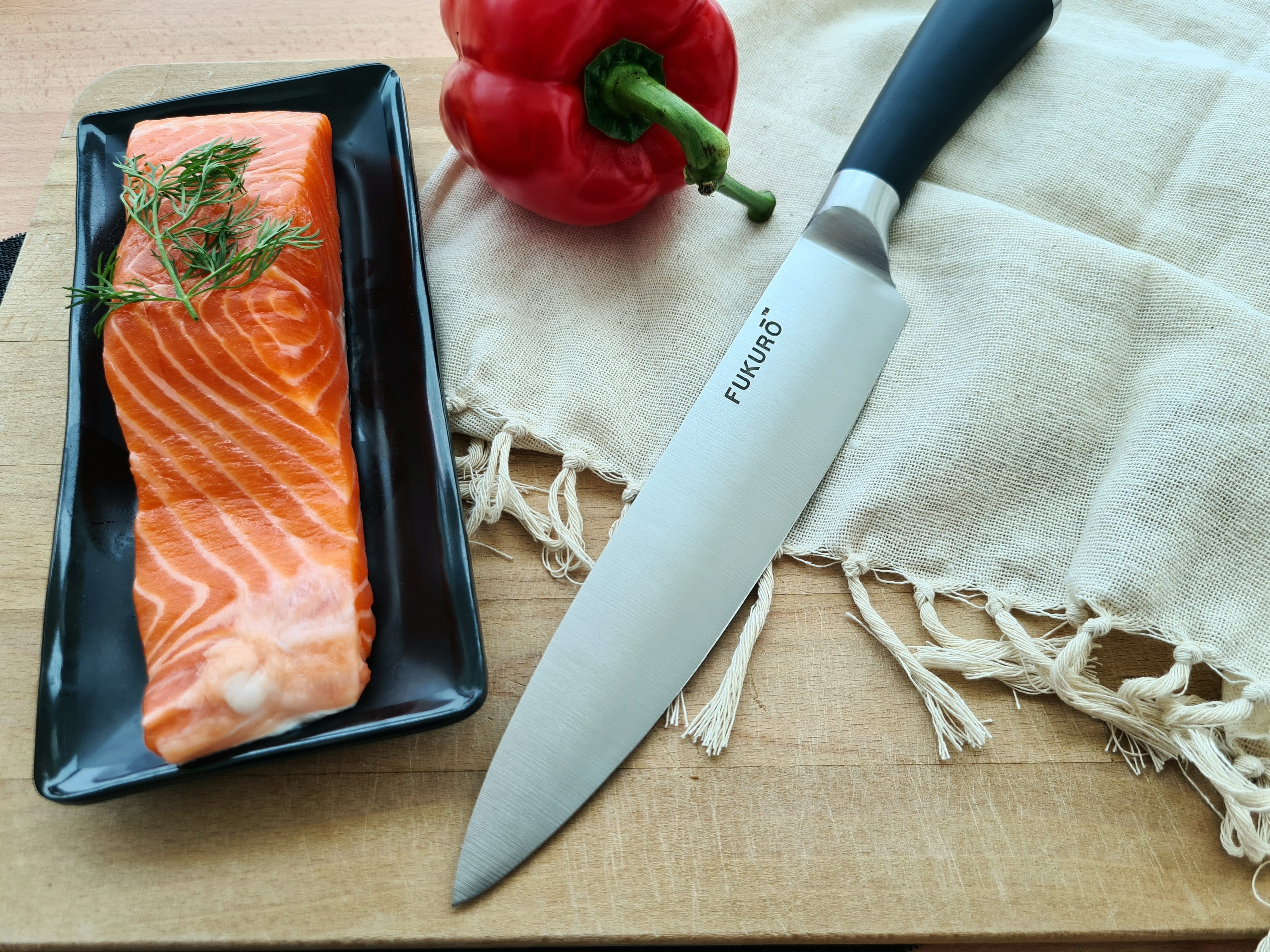 FUKURO CHEF SERIES CHEFS KNIFE 8IN HH 0377