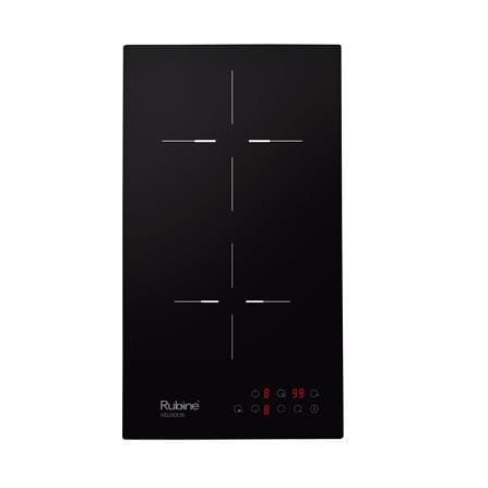 RUBINE DOMINO INDUCTION HOB RIH-VELOCE35-BL BLACK 28.8CM