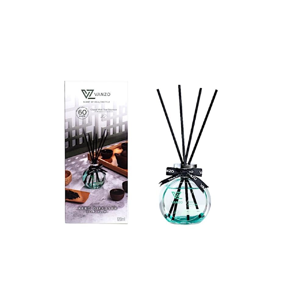 VANZO REED DIFFUSER CLOUD MIST TEA ESSENCE 120ML