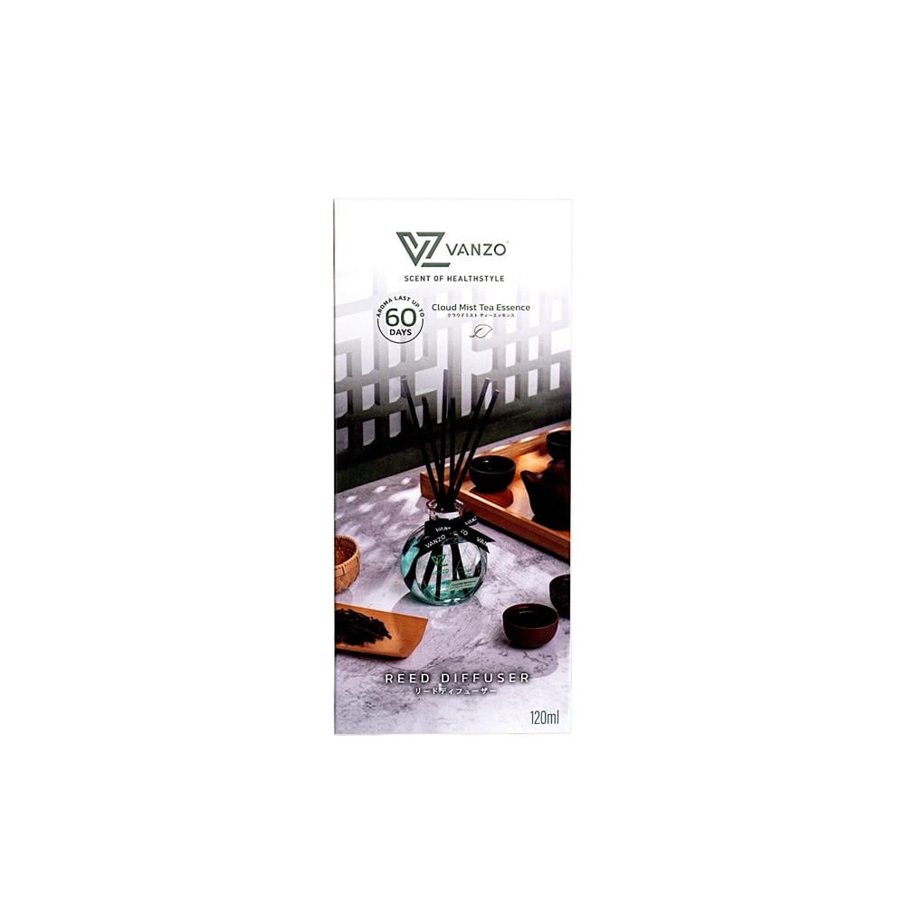 VANZO REED DIFFUSER CLOUD MIST TEA ESSENCE 120ML