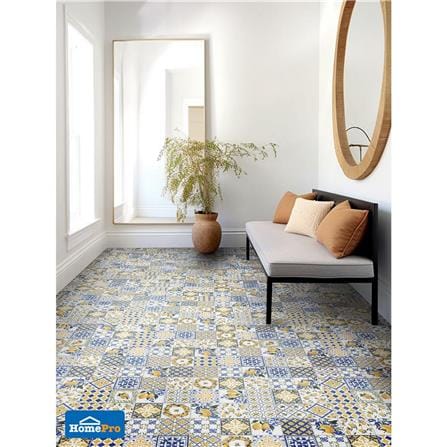 DURAGRES FLOORTILE 40X40CM LEMON CRUSH COLOURFUL 0.96M2