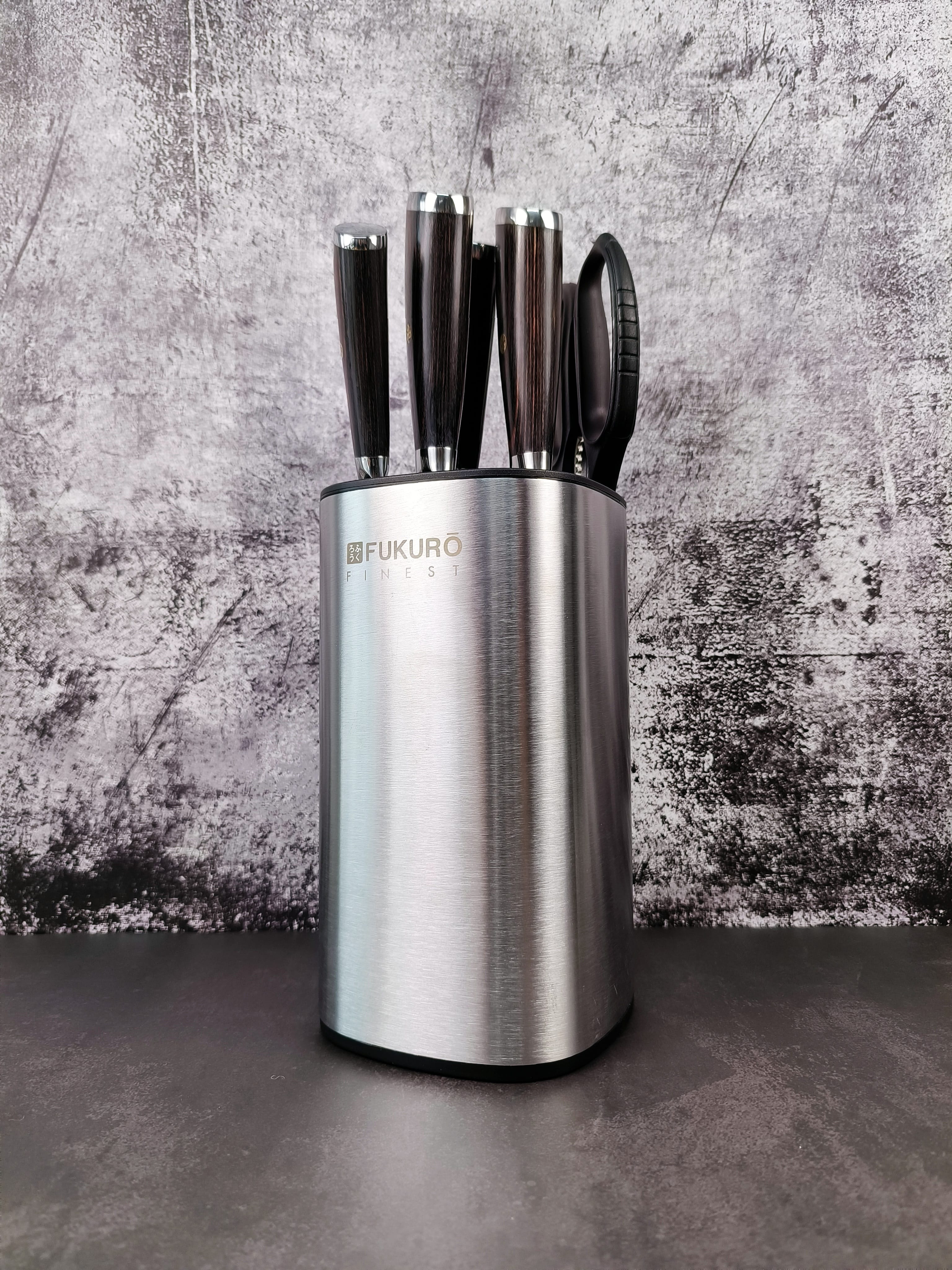 FUKURO SEIDO STAINLESS STEEL KNIFE HOLDER-HH 0409