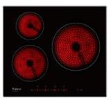 RUBINE CERAMIC HOB RCE-VULCAN52-BL 59CM