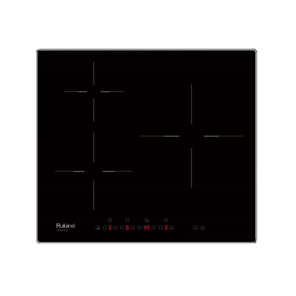 RUBINE INDUCTION HOB RIH-VELOCE58-BL BLACK 59CM