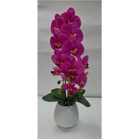 CL ARTIFICIAL ORCHID POTTED FLOWER GF302