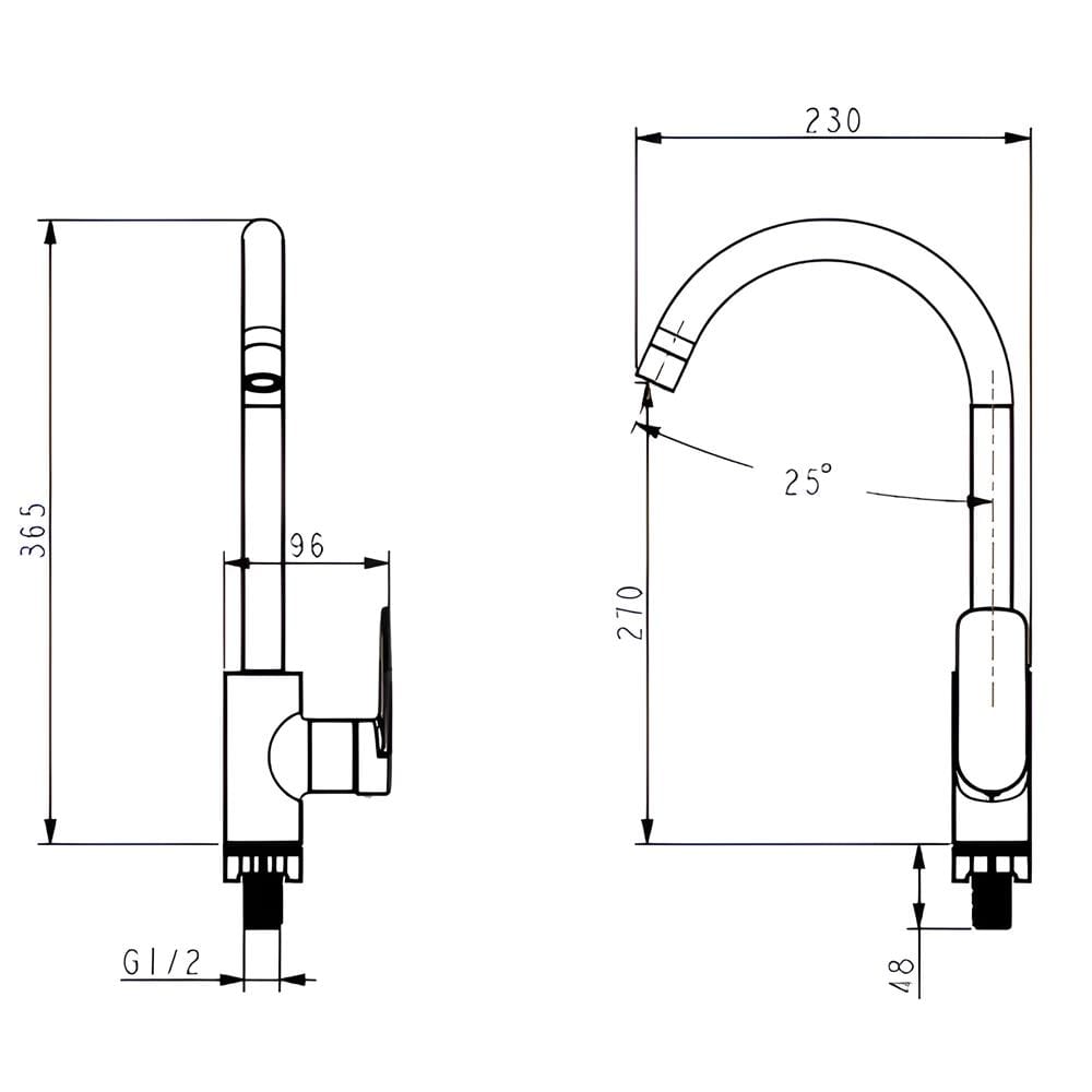 MOYA SINK FAUCET 832-2