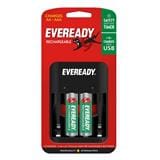 EVEREADY USB CHANGER FOR RECHARGEABLE NIMH AA/AAA BATTERY EVVC5