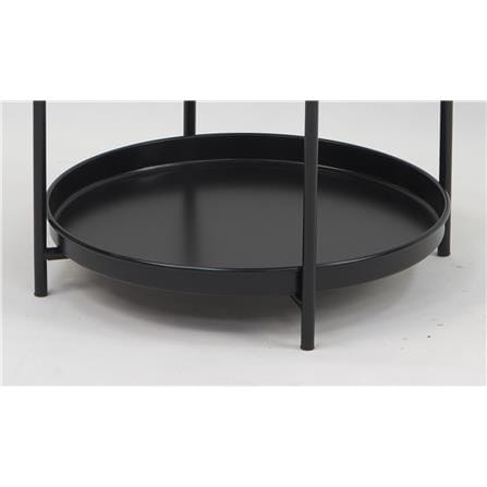 SIDE TABLE FURDINI ST21167C-M BLACK