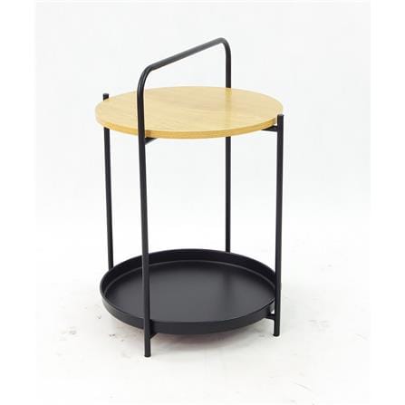 SIDE TABLE FURDINI ST21167C-M BLACK
