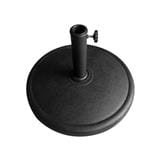 POLYRESIN PARASOL BASE SPRING 19KG BLACK