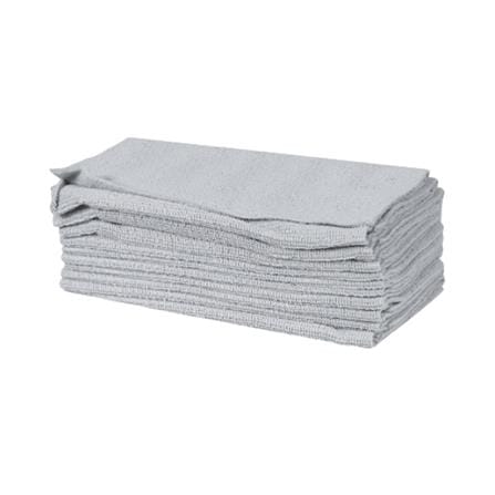 MICROFIBER CLEANING CLOTH (BOX) ACCO 22X22CM 20PCS GREY