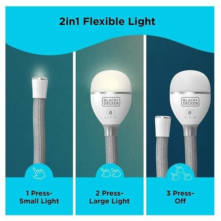 BLACK & DECKER SNAKE LIGHT BDCFSL01-B1 4V (2-IN-1)