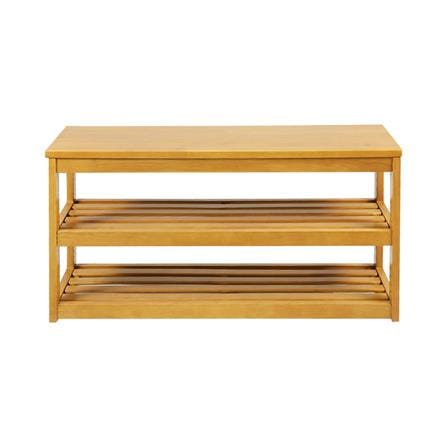 SHOE STORAGE BENCH FOR 8-10 PAIRS FURDINI MALTA NATURAL