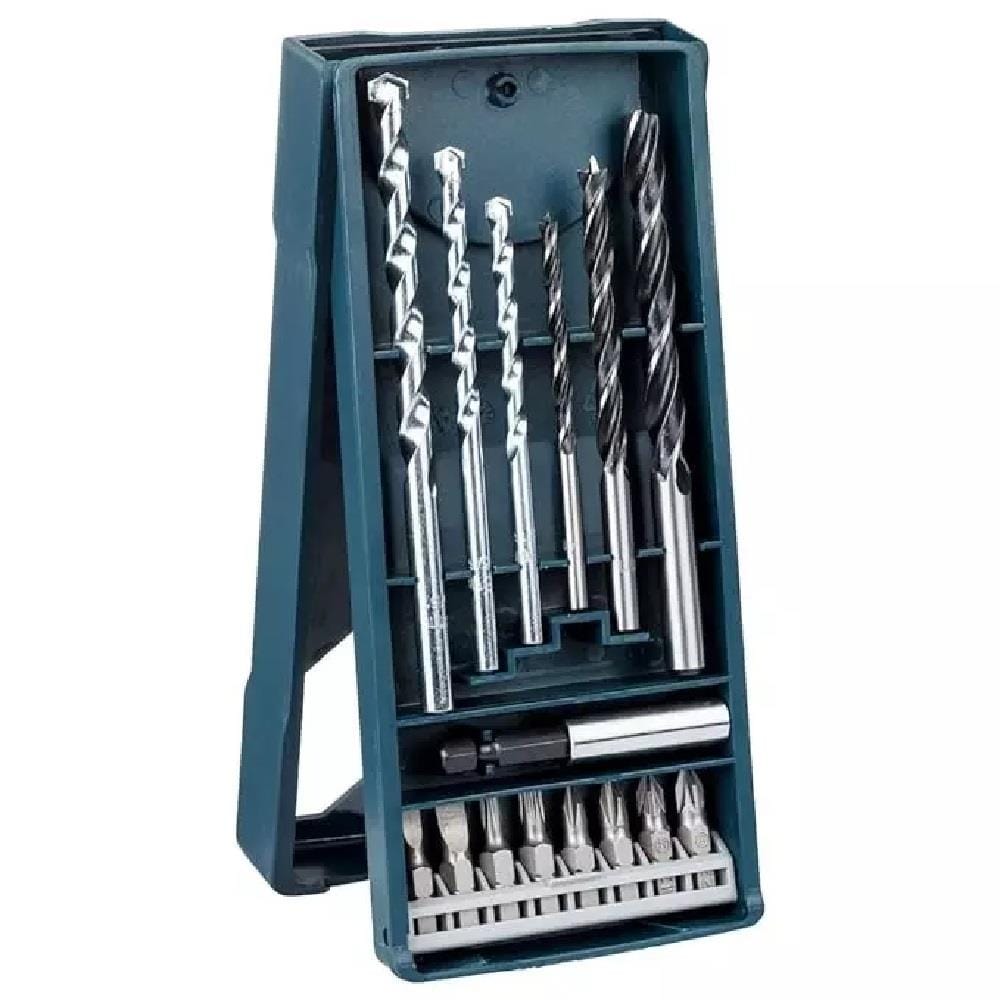DRILL BIT AND SCREWDRIVER BIT SET BOSCH X-LINE MINI 15EA/SET