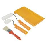 MATALL PAINT TRAY SET WITH 2", 4" ROLLER & 5.5" TRAY YELLOW PR16100
