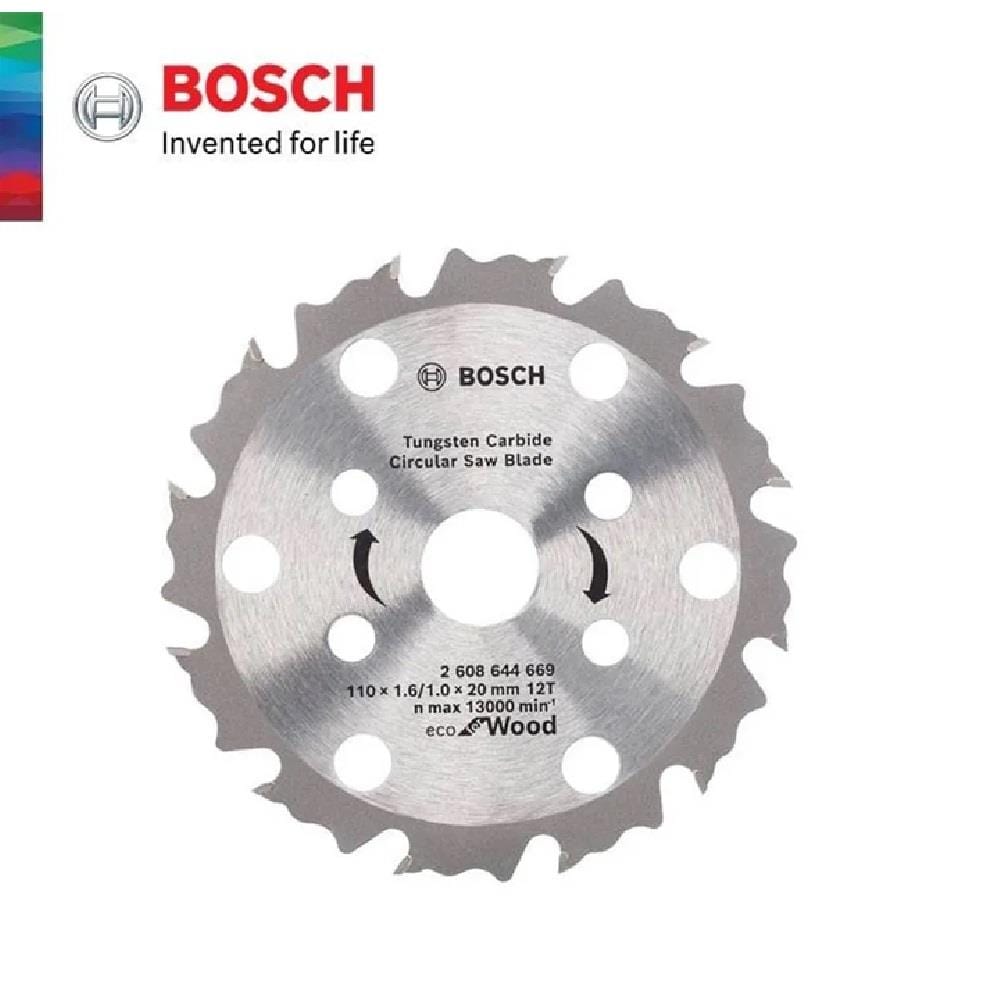 BOSCH CIRCULAR SAW BLADE  4" 12T (ECO FOR WOOD) 2608644669
