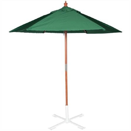 ROUND PARASOL IVY WOOD 2.1M GREEN