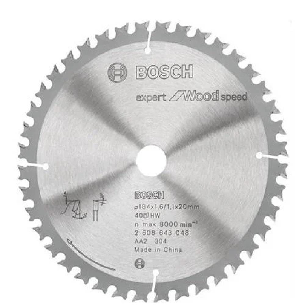 BOSCH CIRCULAR SAW BLADE  7" 40T (EXPERT FOR WOOD) 2608642984