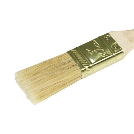 MATALL 1.0" SYNTHETIC BRUSH WOODEN HANDLE WHITE