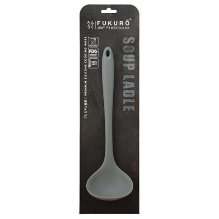 FUKURO 260 PROSILICONE SOUP LADLE 12IN HH 0382 GREY