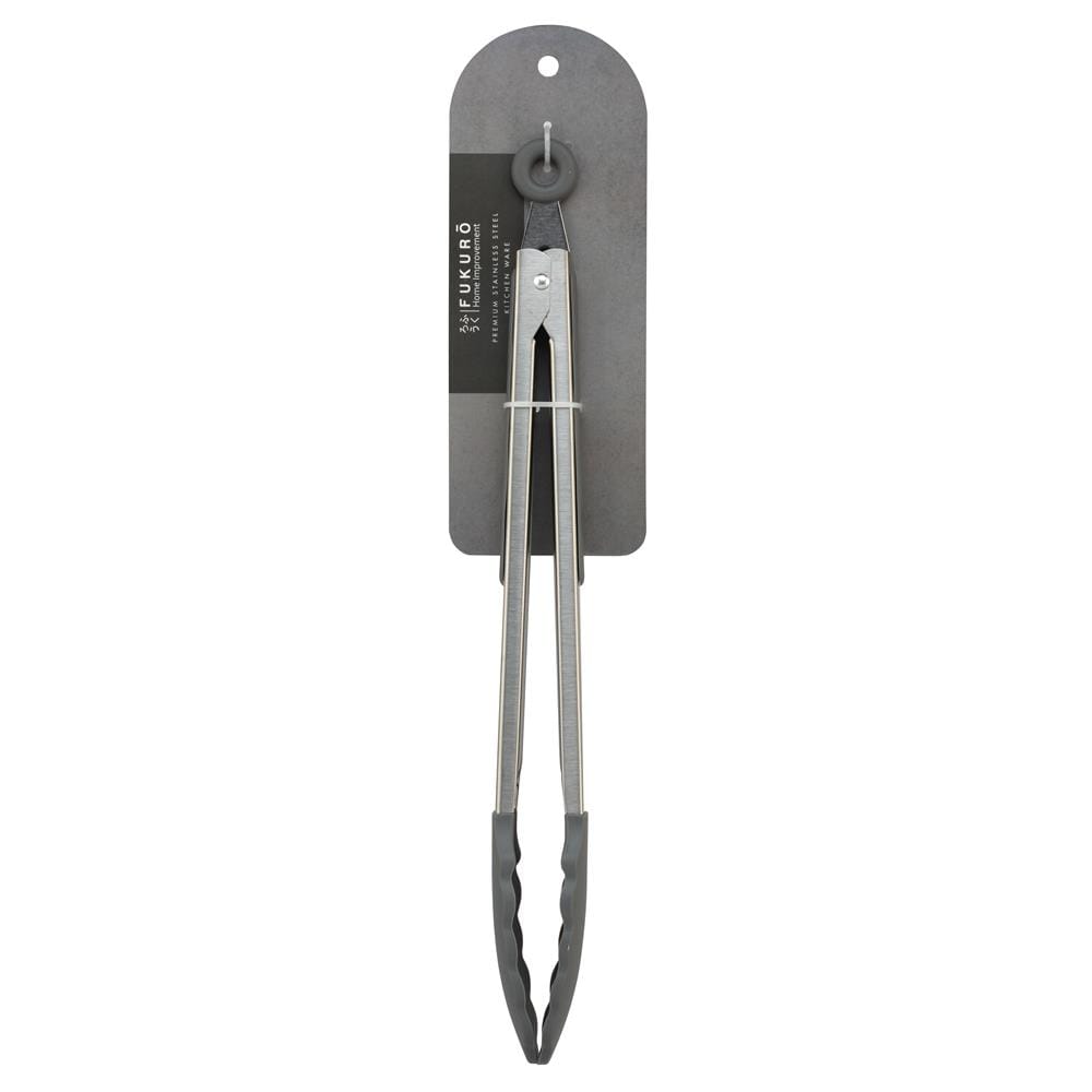 FUKURO MULTI PURPOSE FOOD TONG 12IN  HH 0375