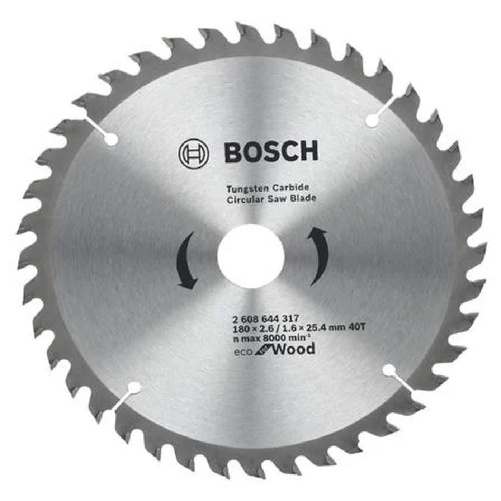 BOSCH CIRCULAR SAW BLADE  7" 40T (ECO FOR WOOD) 2608644317