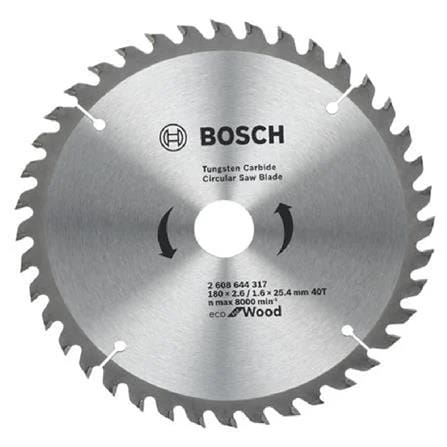 BOSCH CIRCULAR SAW BLADE  7" 40T (ECO FOR WOOD) 2608644317