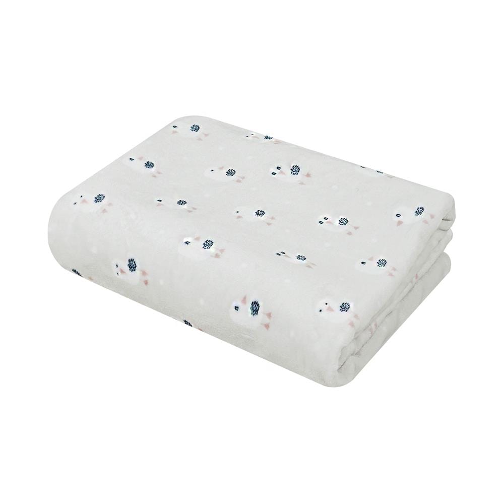 BLANKET HOME LIVING STYLE PELICAN 50X60IN GREY