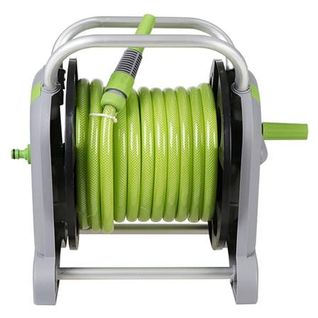 GROUND-BASED HOSE REEL SPRING N10 1/2"X20M GREEN/GRAY