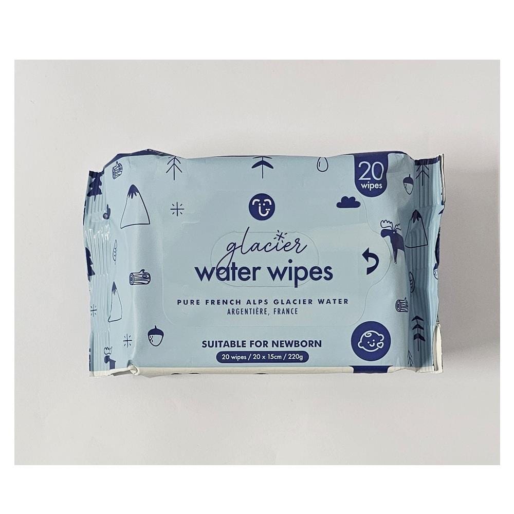 HOPPI GLACIER WATER WIPES 20'S 220GM