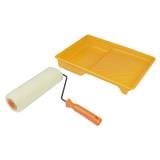 MATALL PAINT TRAY SET WITH 10" ROLLER & YELLOW TRAY PR16111