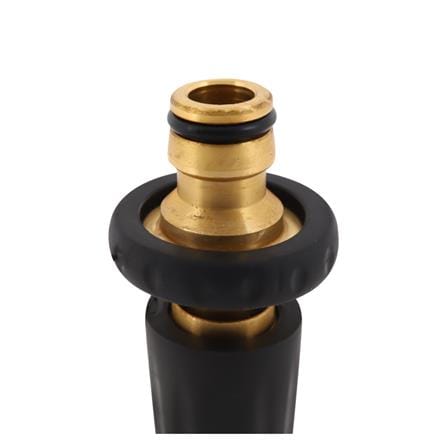 BRASS WATERING NOZZLE WITH RUBBER COVER SPRING NB-AZ-4B