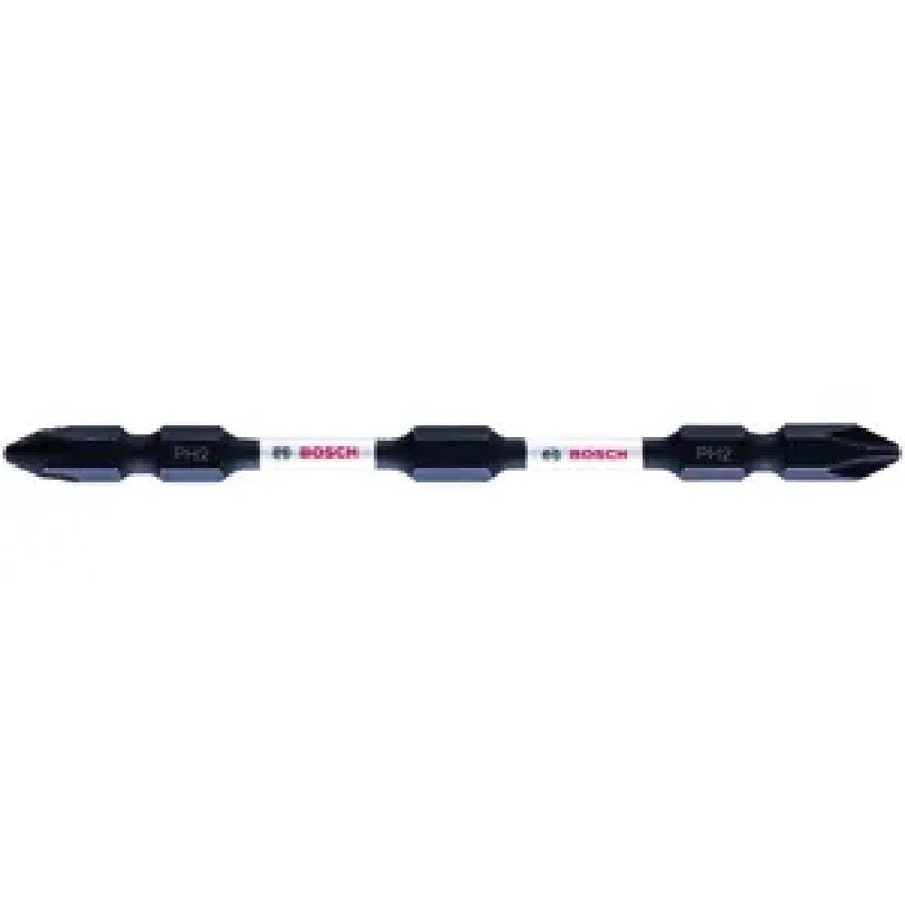 BOSCH SCREWDRIVER BIT PH2 110MM (EXPERT FOR IMPACT) 2EA/PACK BLACK