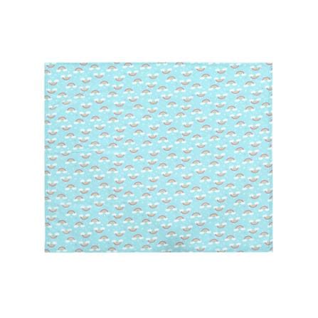 BLANKET ME LIVING RAINBOW 50X60IN GREEN
