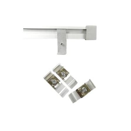 FELTON CURTAIN RAIL FACR170 8FEET SILVER