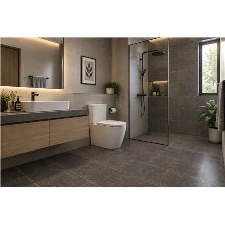 GUOCERA FLOORTILE 30X60CM GALAXY BLACK 1.44M2 (C)