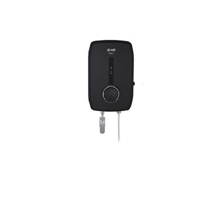 ALPHA SHOWER HEATER DC PUMP WITH HAND SHOWER EZY-I MATT BLACK (CHROME SHOWER ACCESSORIES SET)
