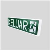 VITALITE LED KELUAR SIGN - BOX TYPE VKS 560/B/RM